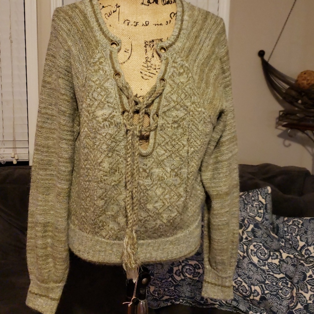 Free People Wool Blend Sweater